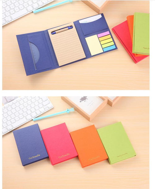 70pages Kraft Pocket Journal Notebook Paper Sticky Notes