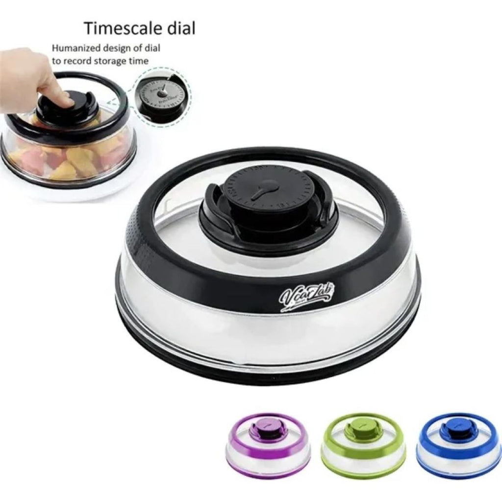 Press-Type Vacuum Silicone Food Fresh-Keeping Cover #ENZO514