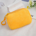 Plush Storage Pouch Velvet Earphone Keyring Bags