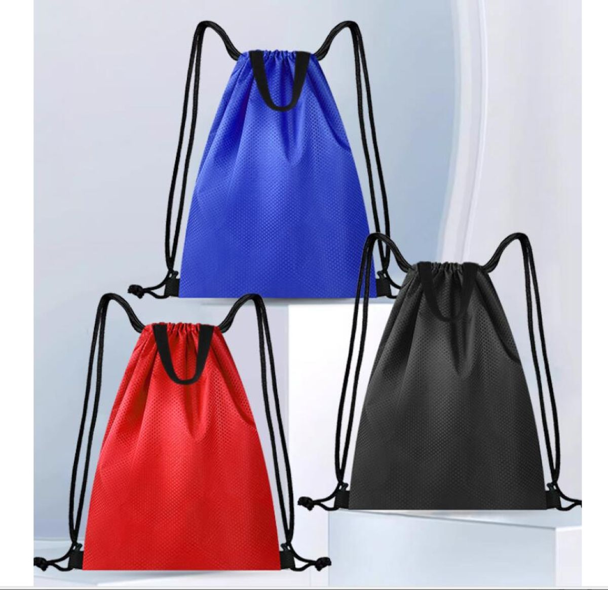 Waterproof Drawstring Closure Backpack #Y1933
