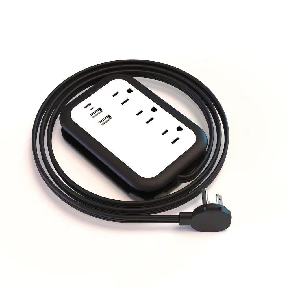 Tower Power Strip Flat Plug