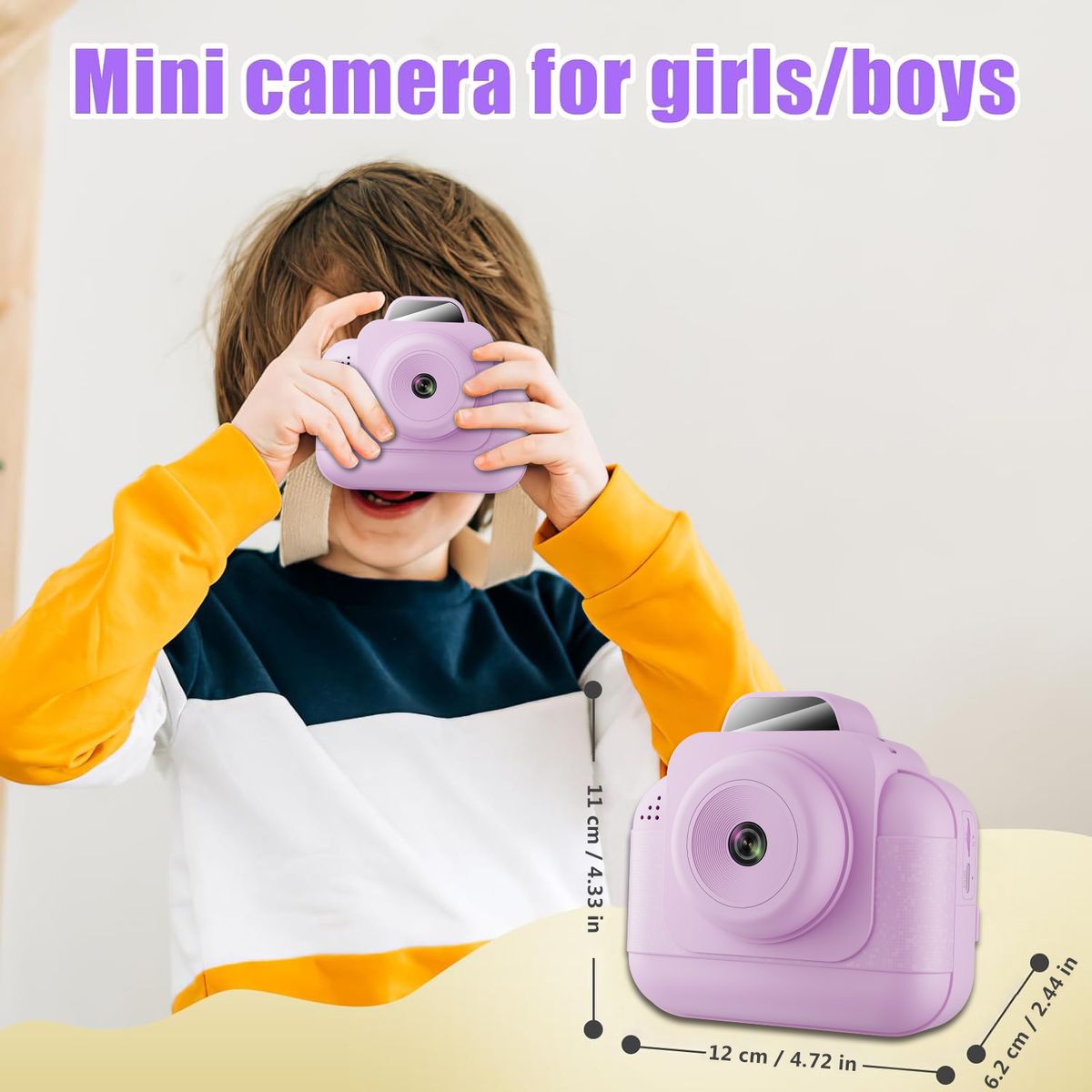 Portable Instant Print Camera