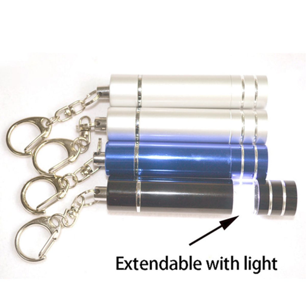 Mini Aluminum LED Flashlight Keychain #Y1827