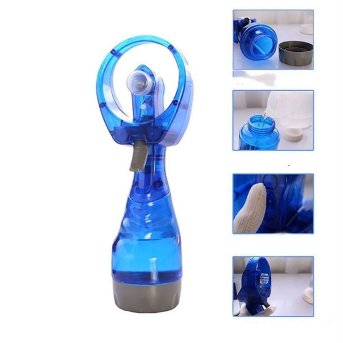 Handheld Battery Powered Water Misting Fan #ENZO513