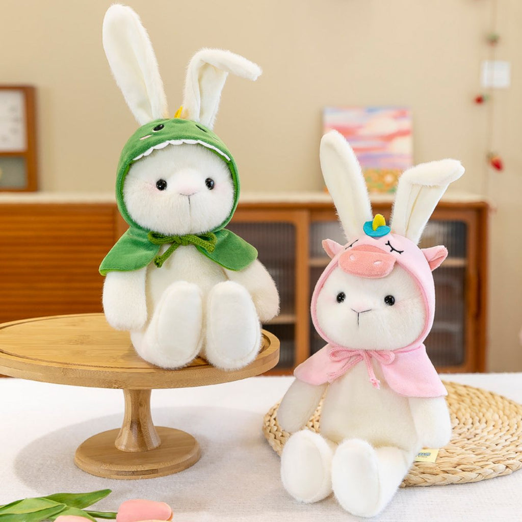 9 Inch Plush Toy Rabbit W A Hat And Cape