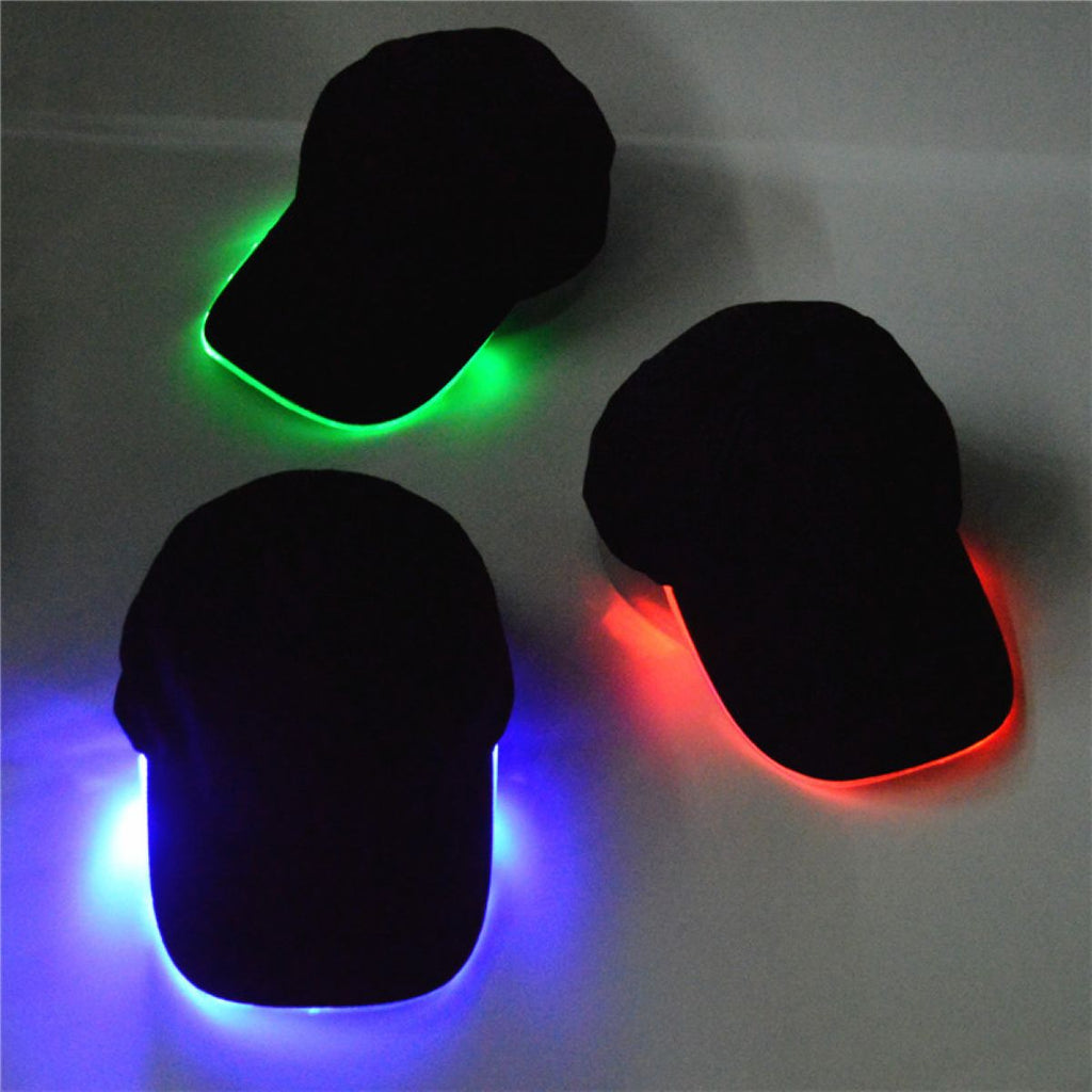 Led Light Baseball Cap Glow Party Hat