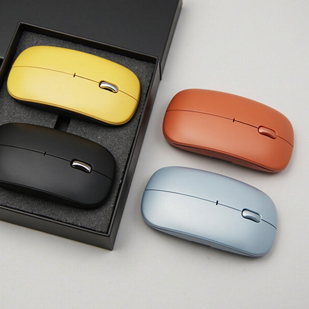 2 4G Light Mute Wireless Computer Mouse