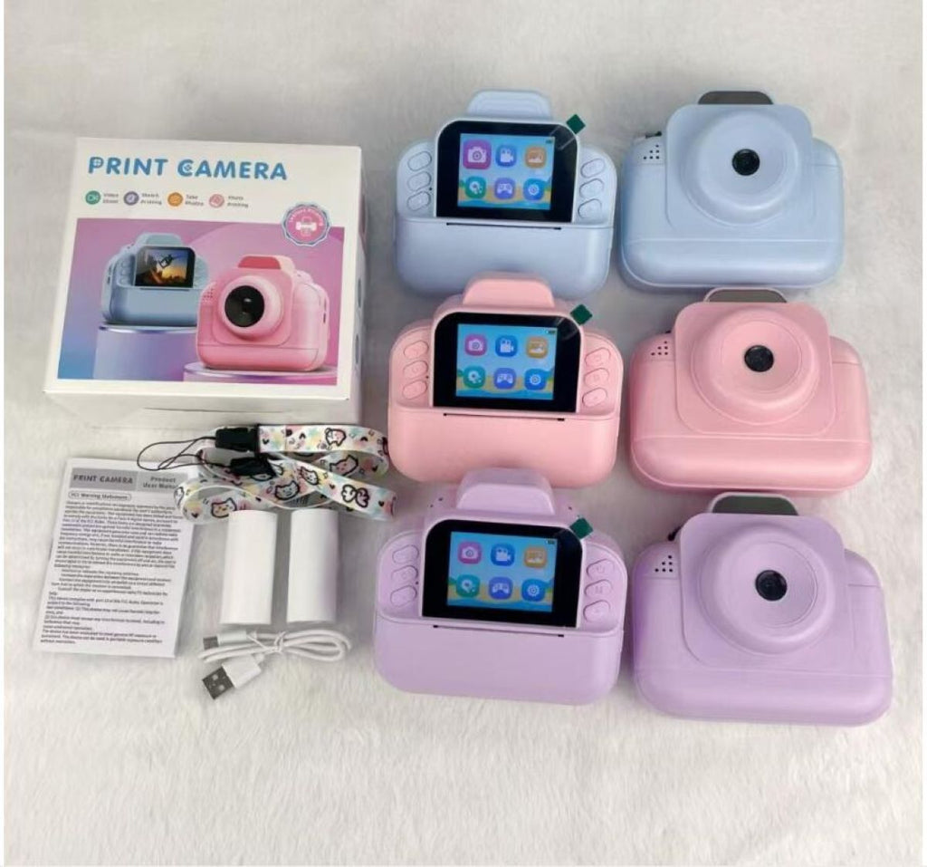 Portable Instant Print Camera