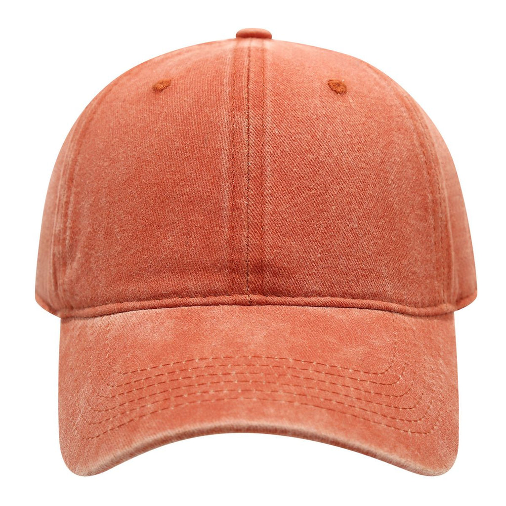 6-Panel Washed Cotton Unconstructed Baseball Cap #AND212