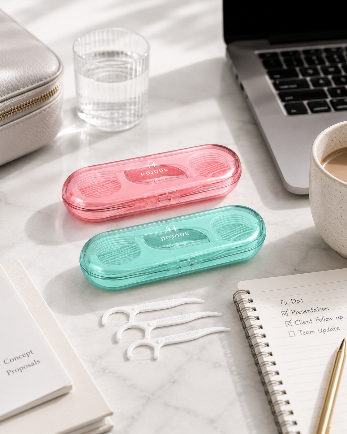 Travel Dental Flosser Dispenser #Y808