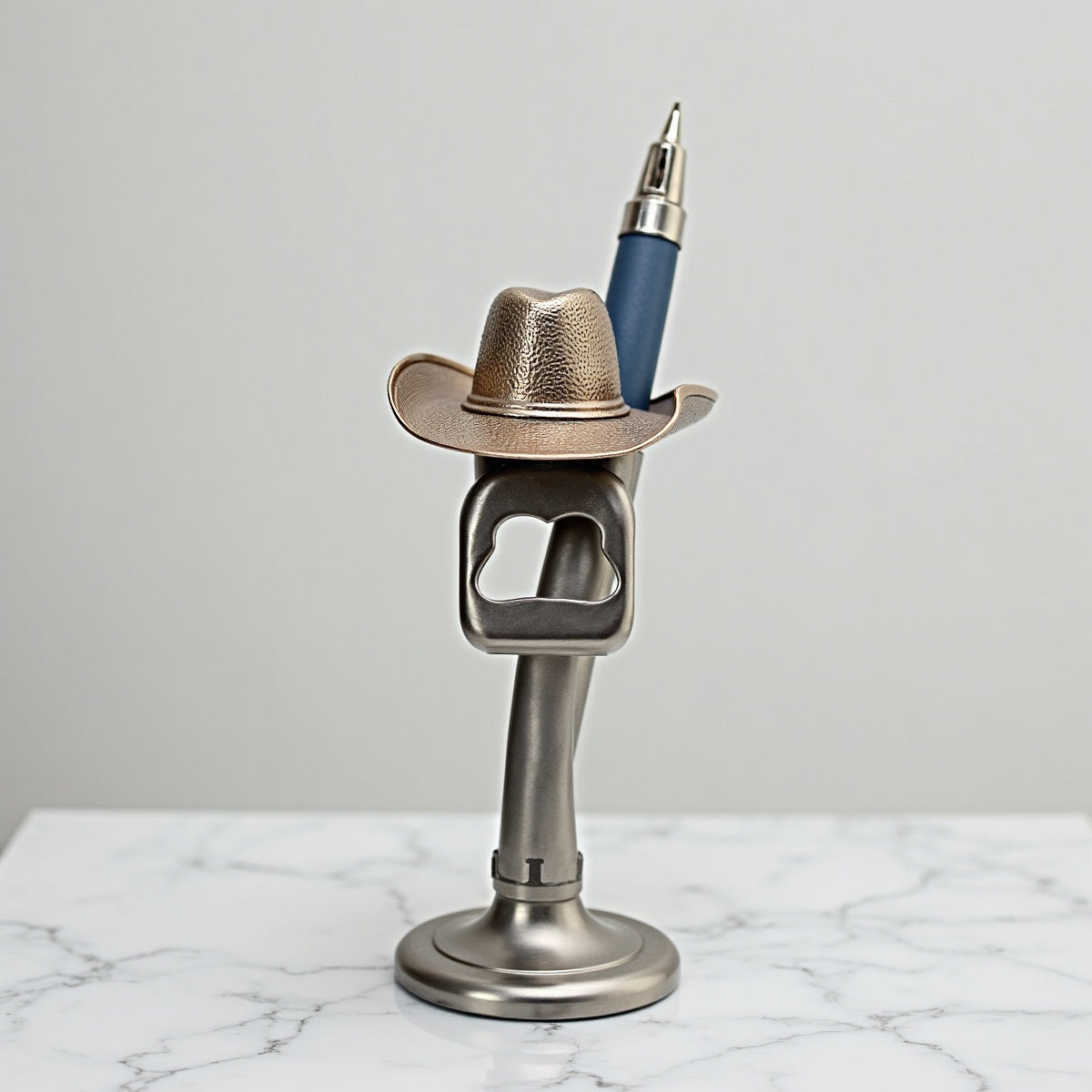 Cowboy Hat Bottle Opener Keychain