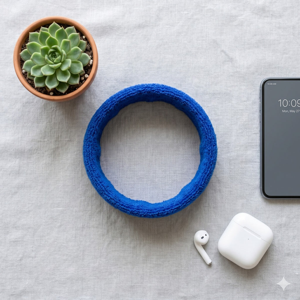 Non-Slip Terry Performance Headband #IVYR0102