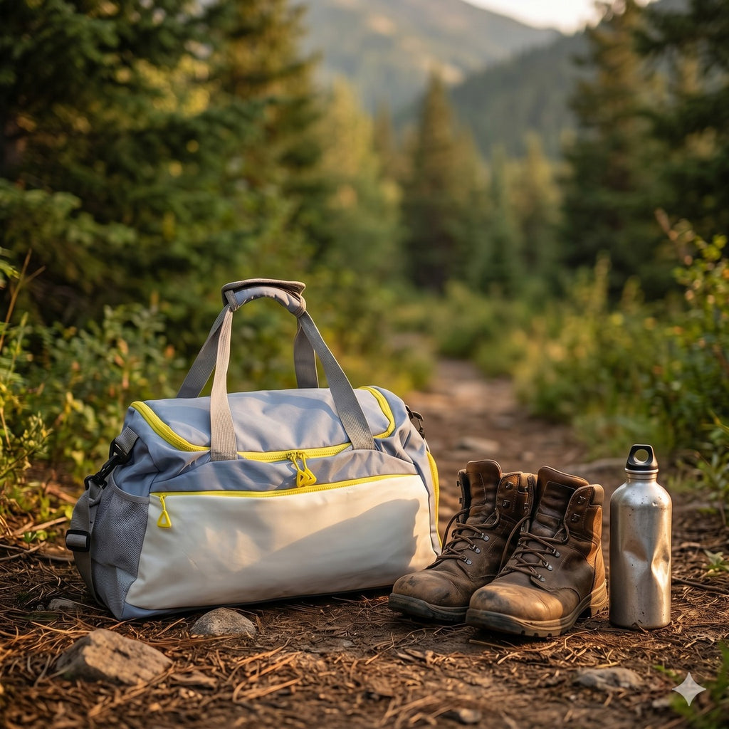 Foldable Polyester Sport & Travel Tote #IVYF178