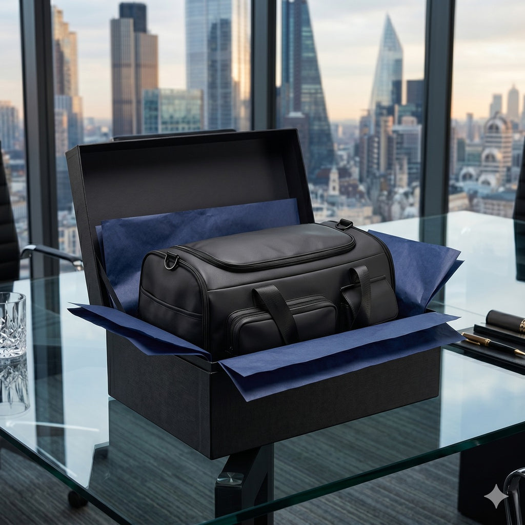 Sleek PU Multi-Pocket Sport Duffle #IVYF176