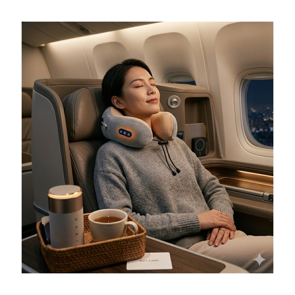 NeckEase Heated Cervical Massage Pillow #SERA133