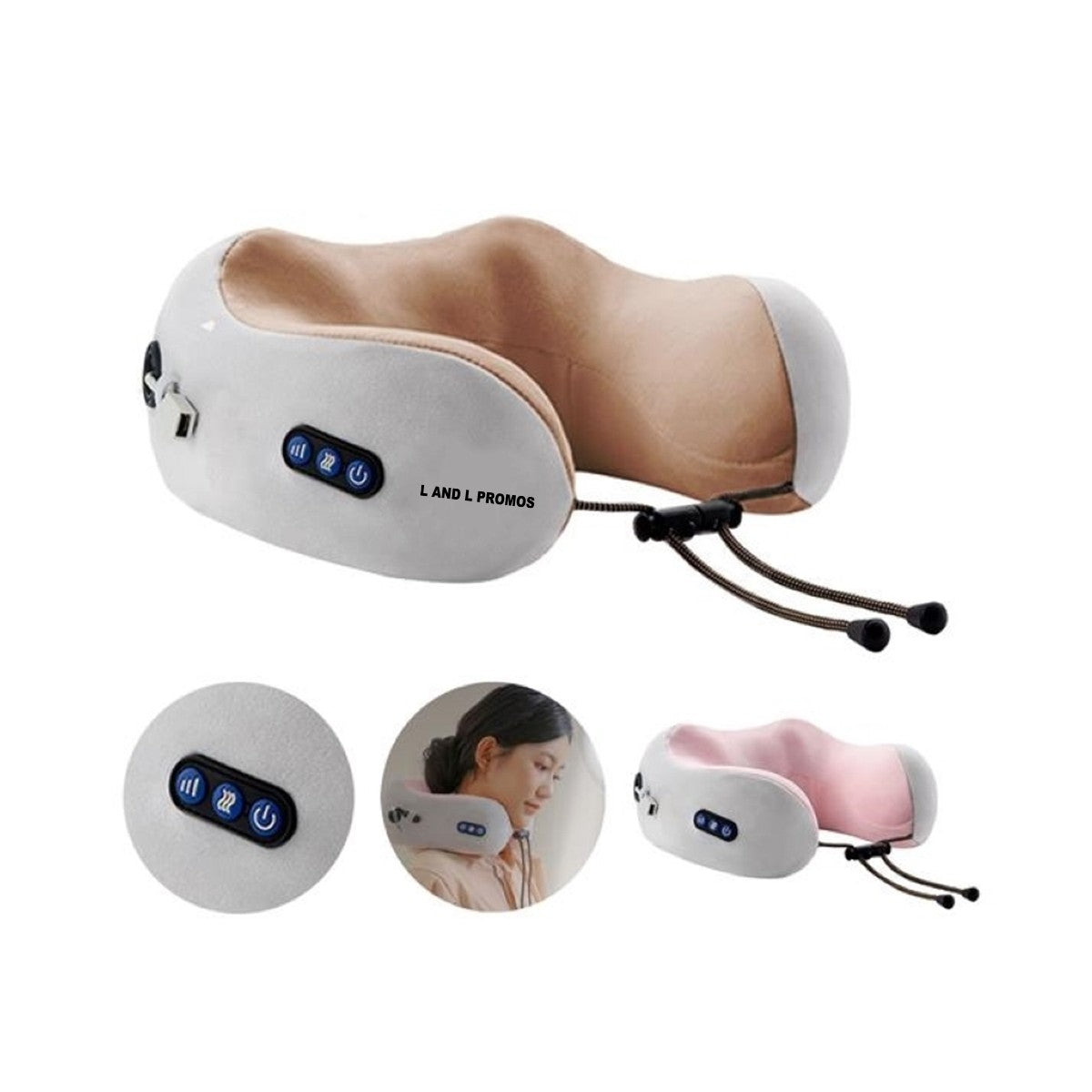 NeckEase Heated Cervical Massage Pillow #SERA133
