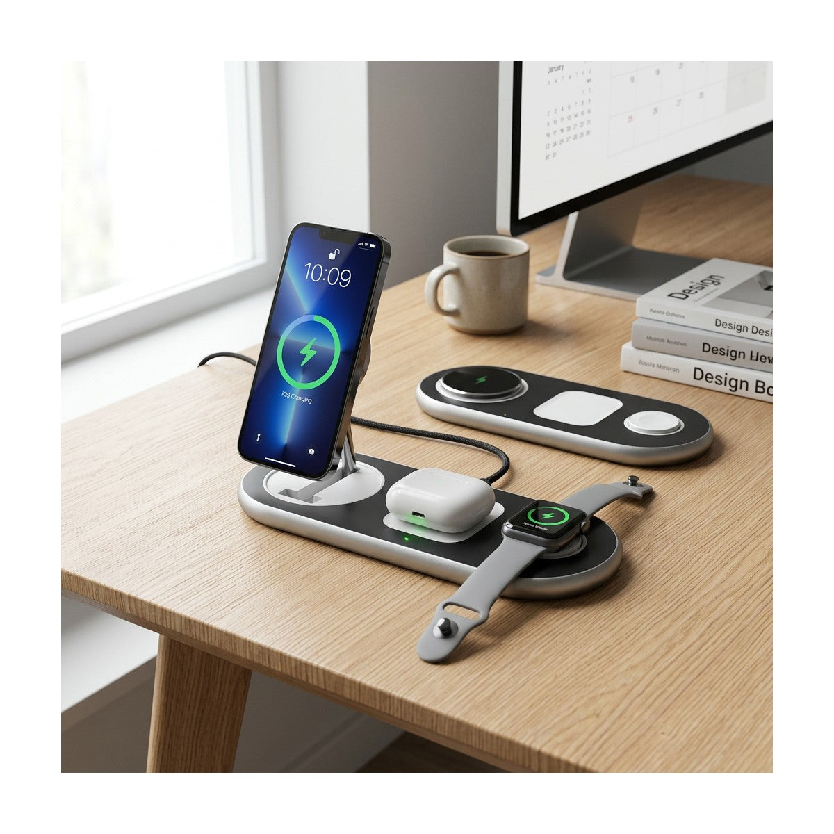 TriCharge 3-in-1 MagSafe Wireless Charging Station #Y1502