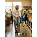 RolEase Foldable Hand Truck Shopping Trolley #Y575