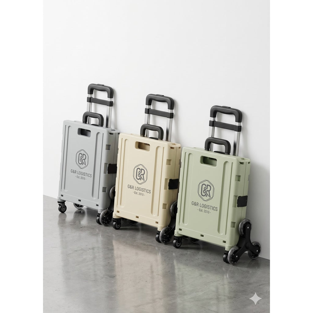 RolEase Foldable Hand Truck Shopping Trolley #Y575