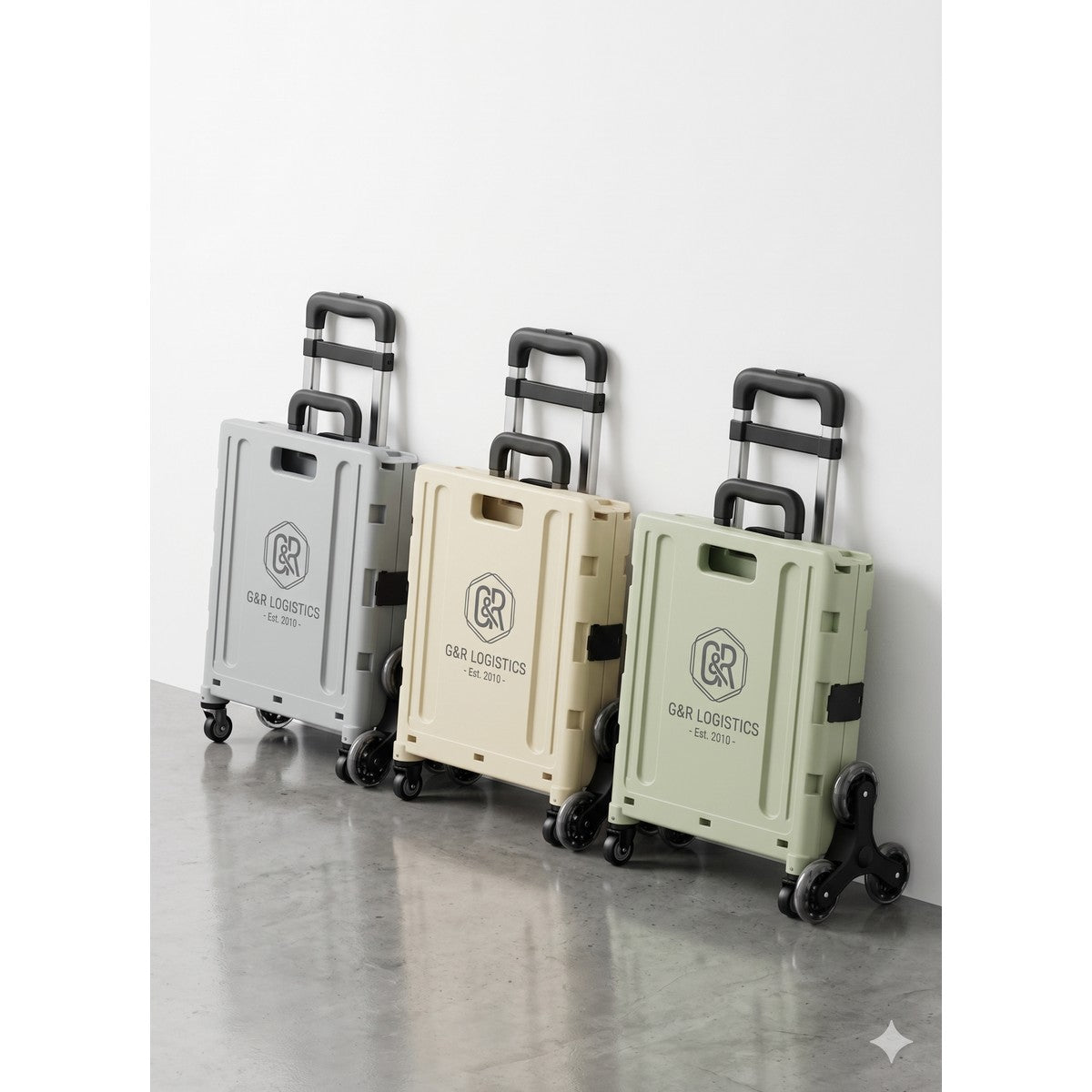 RolEase Foldable Hand Truck Shopping Trolley #Y575