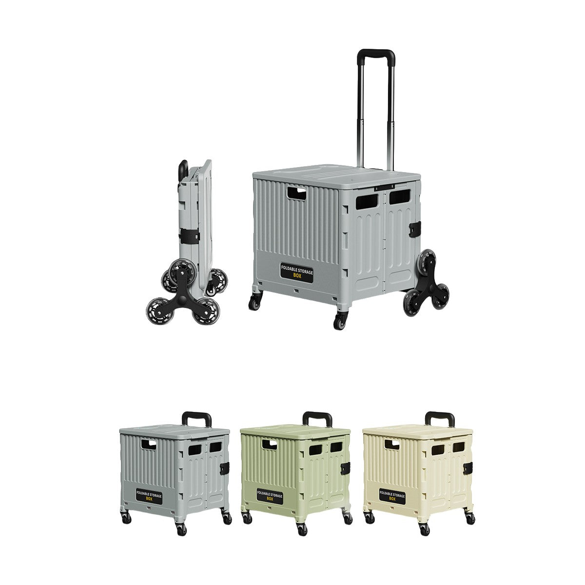 RolEase Foldable Hand Truck Shopping Trolley #Y575