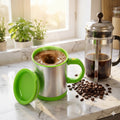 16oz Self-Stirring Stainless Steel Mug #Y1940