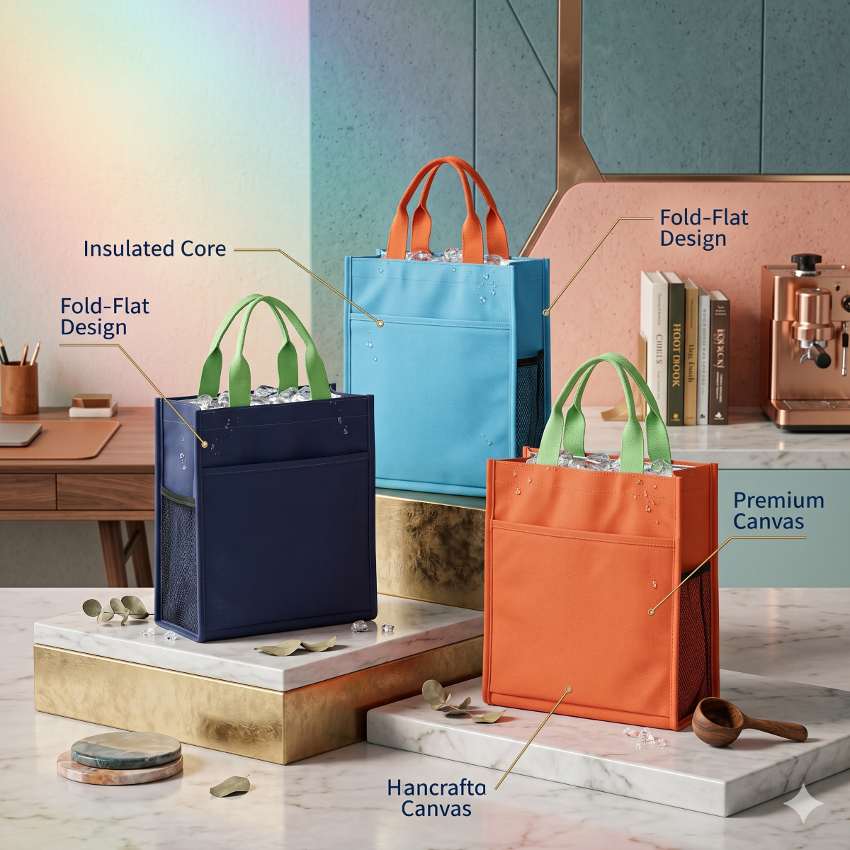 Waterproof And Wear Resistant Oxford Tote Bag