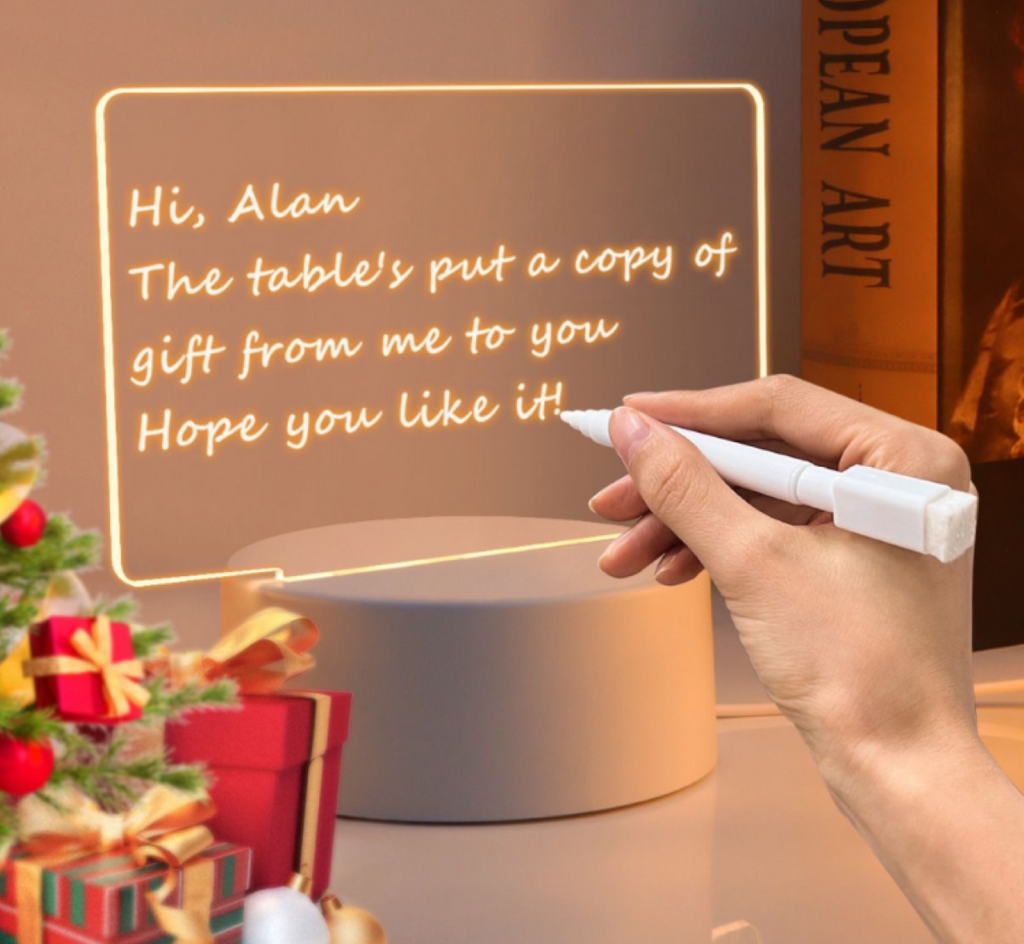 Writing Board Acrylic Night Light
