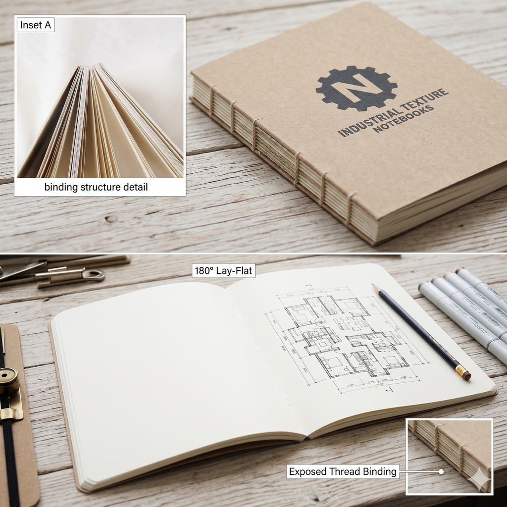 Blank Open Back Journal