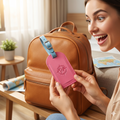 Custom Pu Leather Luggage Tag