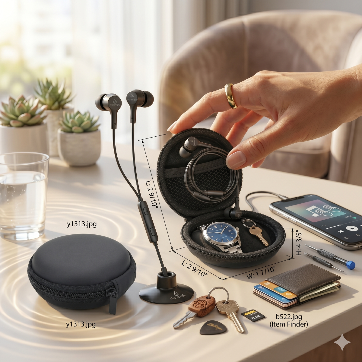 Mini Bluetooth Earphone Storage Bag