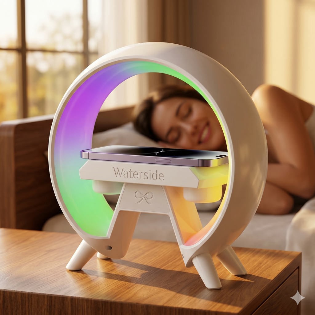 5 In 1 Wireless Charger With Light And Bluetooth Speaker