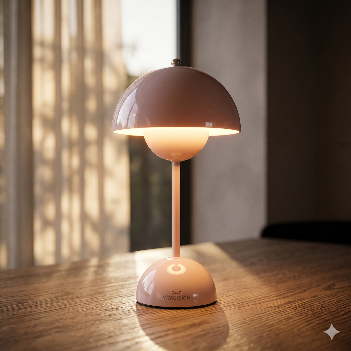 Led Flowerpot Table Lamp