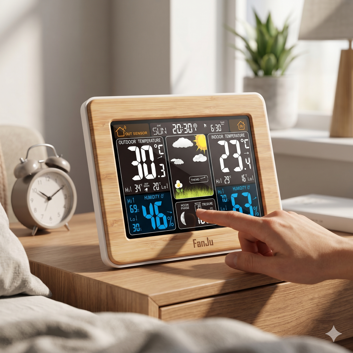 Multifunctional Electronic Alarm Clock