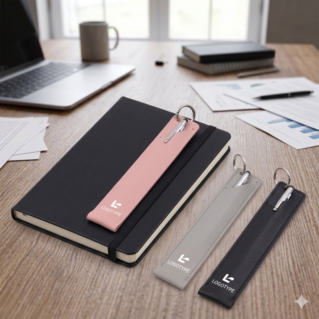 Pu Leather Pen Holder