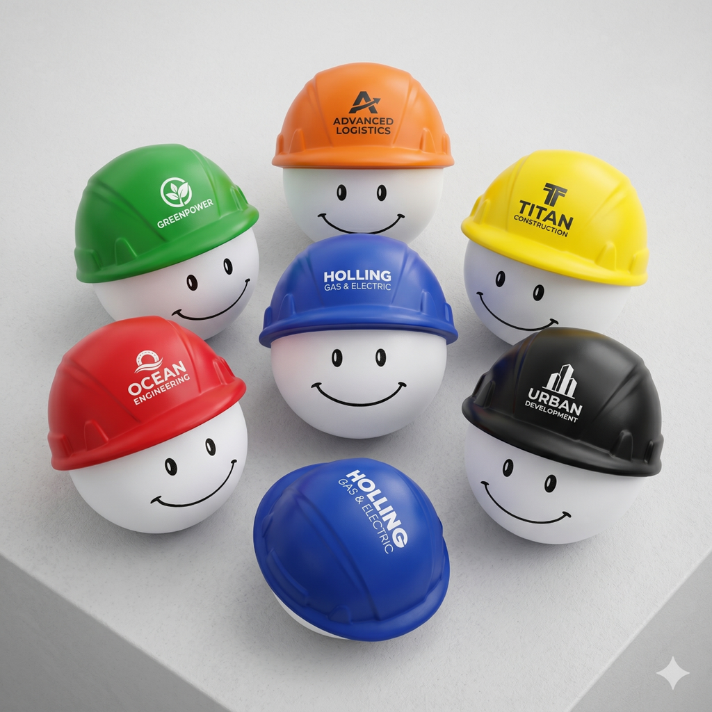 Hard Hat Mad Cap Stress Reliever