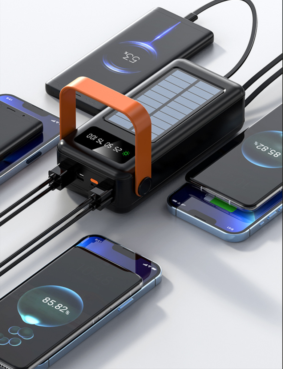 50 000Mah Solar Charger Power Bank