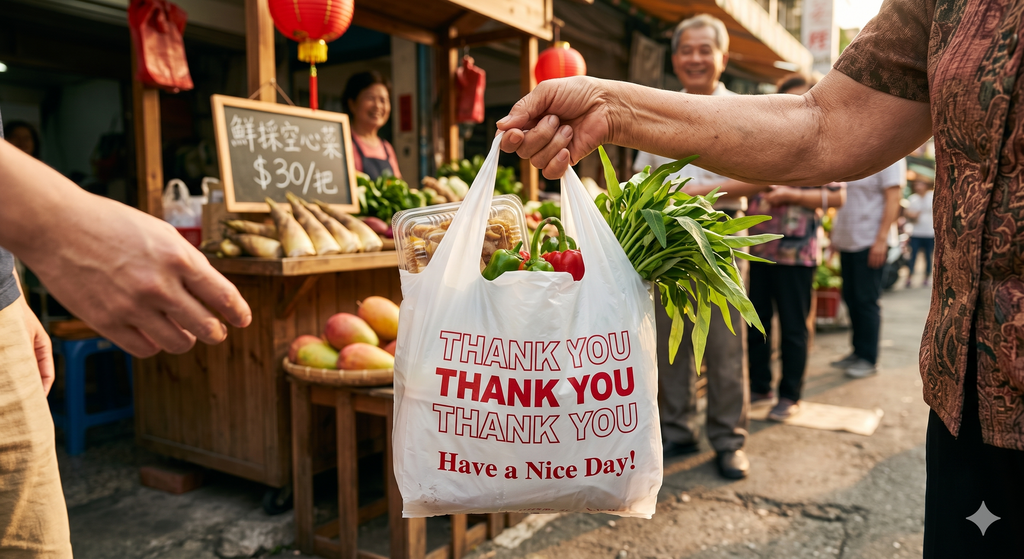 Plastic T Shirt Bags