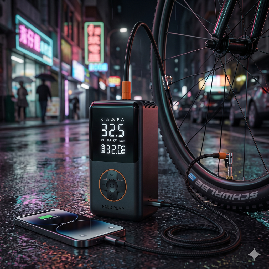 Tire Inflator Portable Air Pump