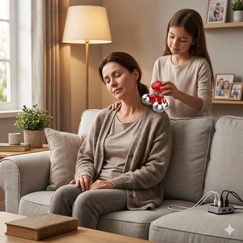 Portable Vibrating Body Massager