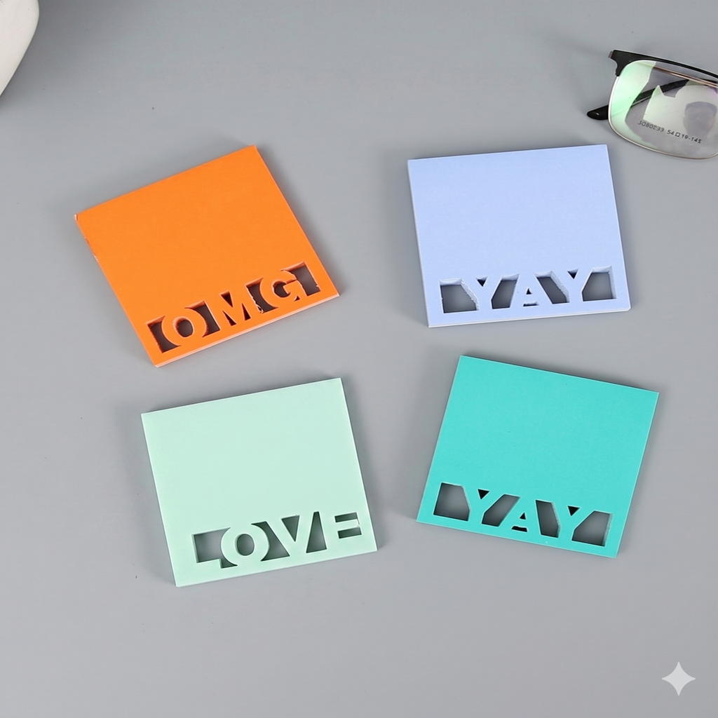 Die Cuts Logo Notebook