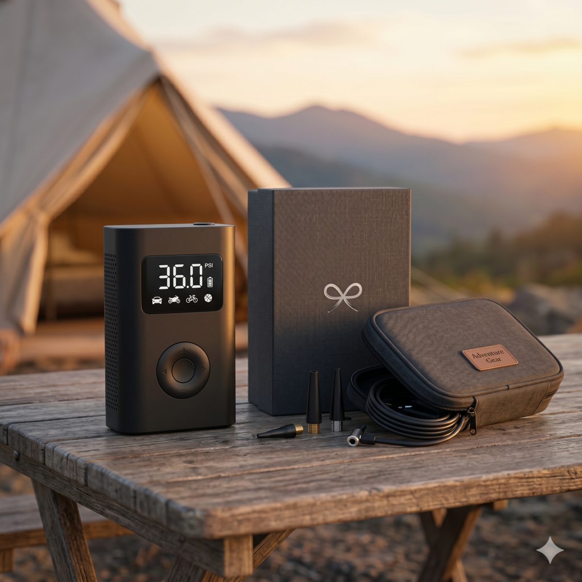 Tire Inflator Portable Air Pump