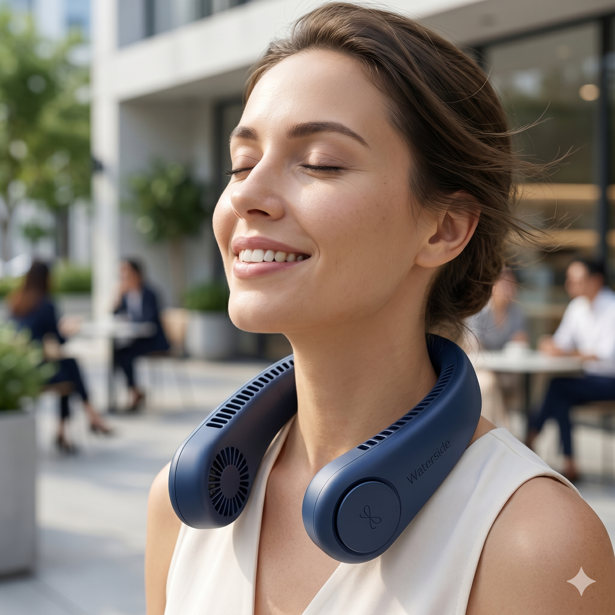 Hands Free Bladeless Fan