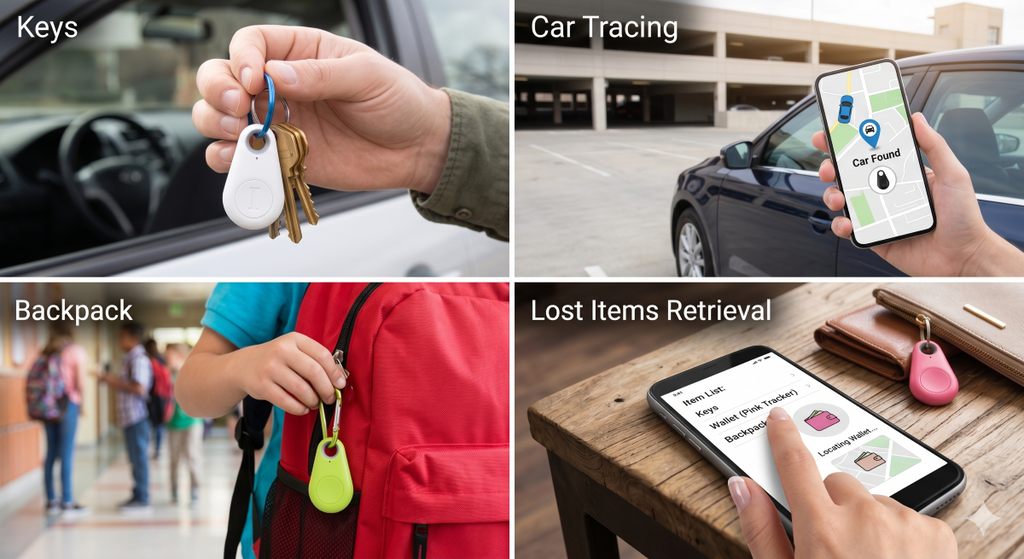 Wireless Bluetooth Key Tag Finder Locator Tracker