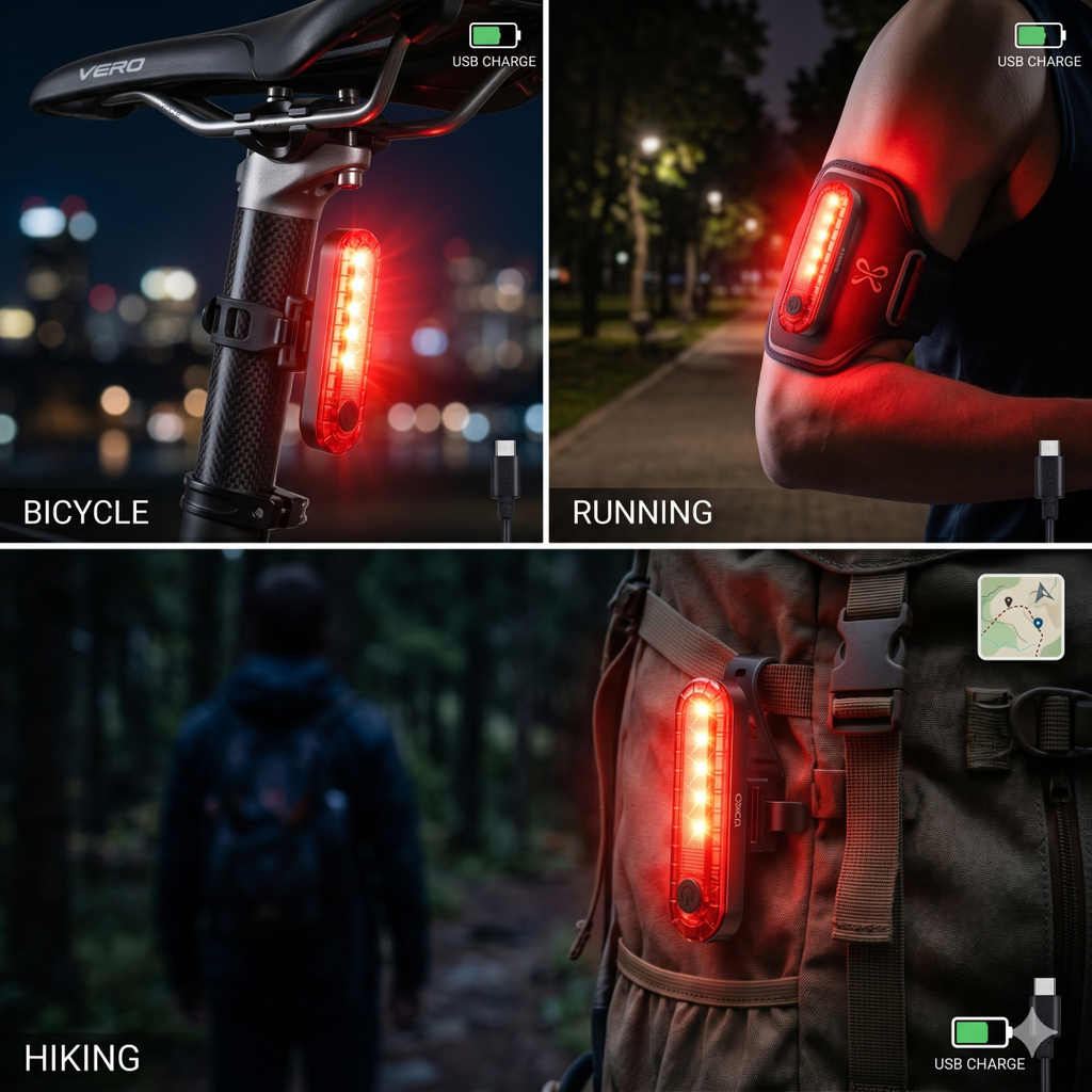 Rechargeable Bike Taillight