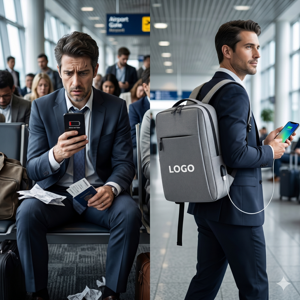 Travel Laptop Backpack With Usb Charger