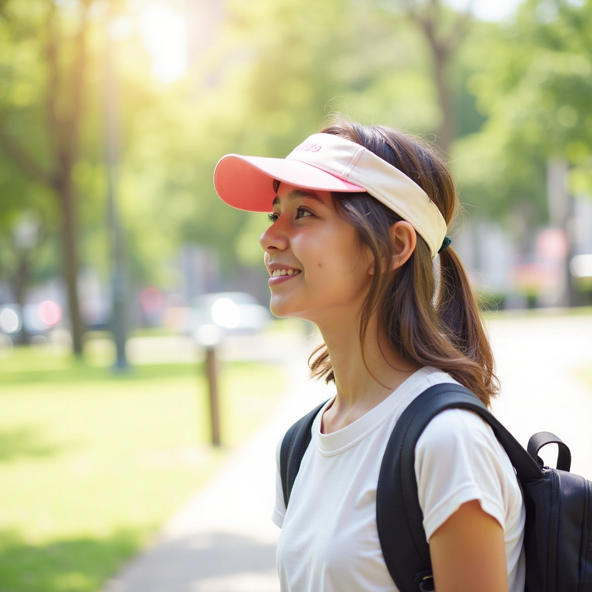 Summer Breathable Visor Cap