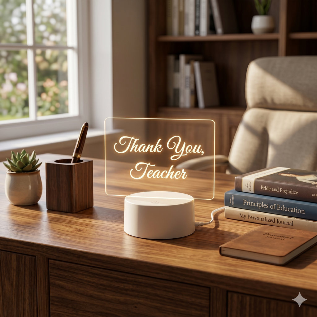Writing Board Acrylic Night Light