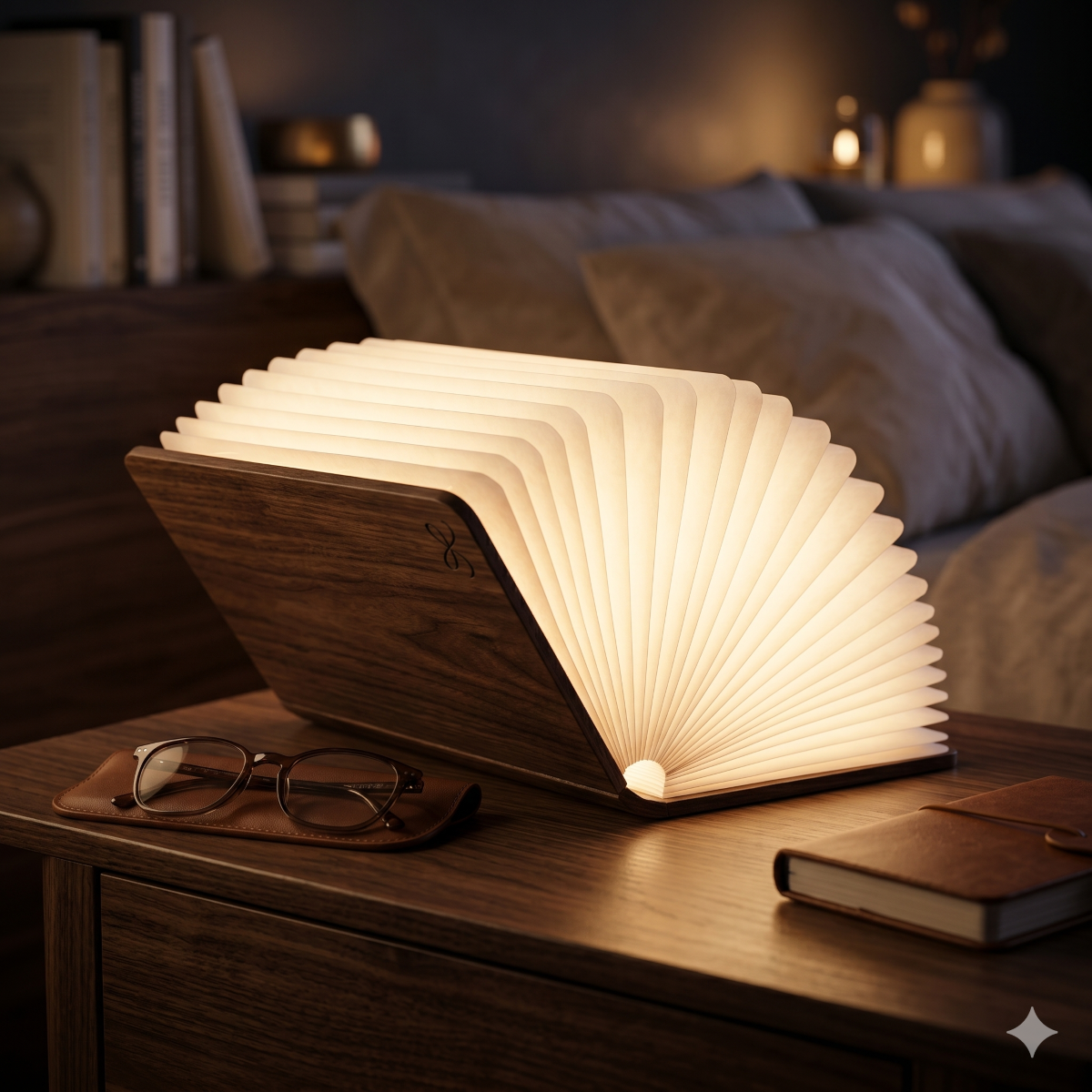 Foldable Rechargeable Book Lamp