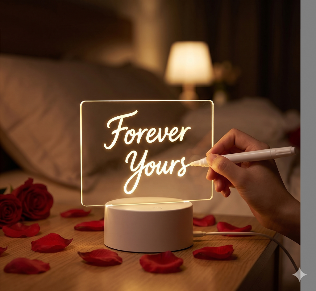 Writing Board Acrylic Night Light